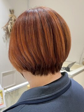 クラップス 杉田店(CLAPS) ブリーチなしダブルカラー/オレンジカラー/ビビッドカラー