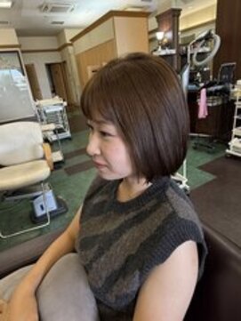 シャンプー ボーイ 宮崎柳丸店(SHAMPOO BOY) アッシュベージュ【カラー/ボブ】