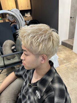 アロー 船橋店(AROH) スパイキーショート/サーフカール/シャドウパーマ/men's/船橋