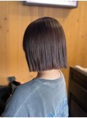 シルキーカットボブ