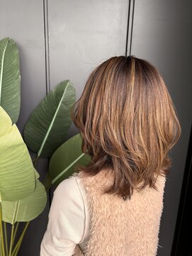 アグ ヘアー ネスト 茨木店(Agu hair nest) デザインカラー