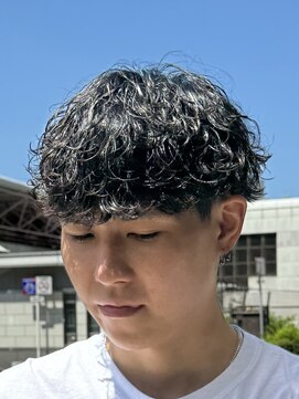 カウンター(COUNTER) メンズ波巻きスパイラルパーマ　【初回 ￥12500】