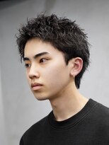 フィフス トウキョウ (fifth TOKYO) 渋谷スパイキーパーマメンズパーママレットヘア30代