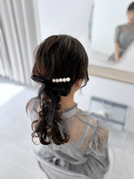 ヘアセットサロン サロンエイミー(salon aemii) ツイン編み下ろし