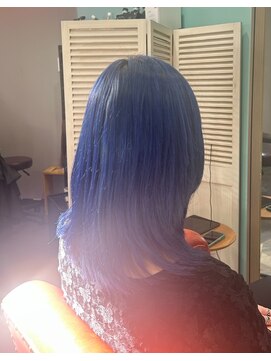 シェリー(Cherie) 前頭ブリーチ毛