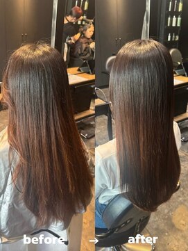 エノア 東京(ENORE) ボブ/ミディアム/ストレート/美髪/縮毛矯正/20代/30代/40代/50代