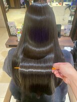 ヘアリゾート粋 ティガ 池袋店(tiga)&nbsp;艶髪/ロング/ストレート/髪質改善/ブラック