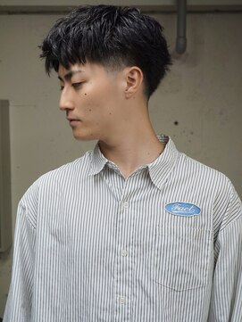 ノラ シブヤ(NORA) 渋谷アクティブショートフリンジカットテーパーフェード短髪