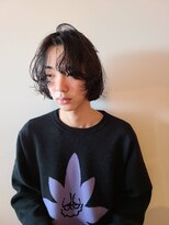 ブロック ジャポン(bloc japon) アンニュイなパーマのマッシュボブ
