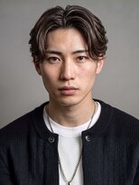 インブルーム(In Bloom)&nbsp;センターパート ハイライト メッシュ 髪質改善 眉毛カット 20代