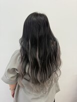 ロサ ファイブヘアー(Rosa..5Hair)&nbsp;シルバーグラデーションロング