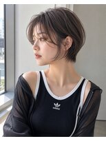 ウィールール 札幌店(WE RULE)&nbsp;20代30代40代 髪質改善ストレート×丸みショート×透明感カラー