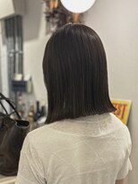 オンド 中目黒(ond)&nbsp;切りっぱなしボブ/りんご幹細胞/トリートメント/中目黒