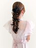 ★お呼ばれヘアアレンジ 女性限定 ¥4000→¥3800