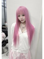 ビューティ スタジオ モッズ 渋谷(beauty studio M.O.D shibuya)&nbsp;大人気ピンクロング！