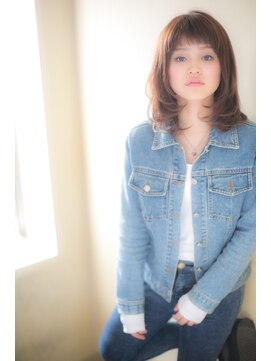 モッズ ヘア 福岡姪浜店(mod's hair) ショートバングで【甘辛ミディ】b