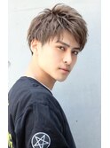 ビジカジジェントルマン刈り上げサイドパート無造作ショート