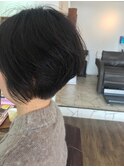 ソフト刈り上げショート