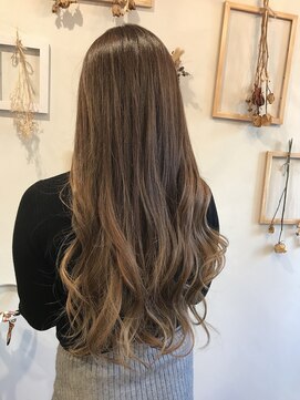 ヘアーディープ(hair deep) ロングバレイヤージュ