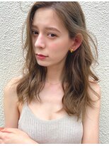 チョビー(Chobii)&nbsp;大人可愛い柔らかグレージュと簡単ゆるふわルーズウェーブ☆