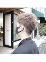 デコヘアーフラッペ(DECO HAIR frappe) ブリーチ2回 グレー系カラー