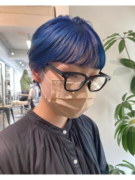 キコエル 三軒茶屋(kikoeru) ブルーニュアンスマッシュ