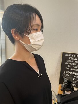 ヘアアンドスペース ベロン(hair&space velon) クールハンサムショート