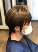 20代30代40代大人可愛いジェンダレス小顔ハンサムショート
