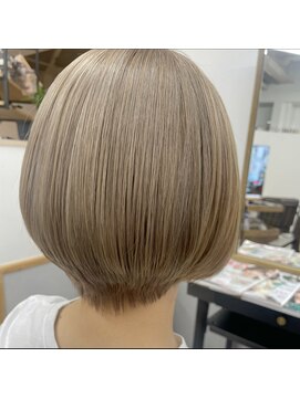 ヘアーデザイン キレイ(HAIR DESIGN Kirei) 【宇都宮　Kirei　野路】透明感ミルクティーカラー