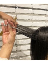 【他店のカットでスカスカ・パサパサになってませんか？】スキバサミを使わないカット技術インナーセニング