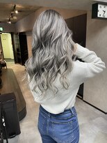 サニー 渋谷(SUNNY) バレイヤージュ、グレージュカラー、ハイライト、ココアベージュ