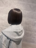 シーク センター南店(seek) 学生に大人気!癖毛でもまとまるミニボブ×縮毛矯正