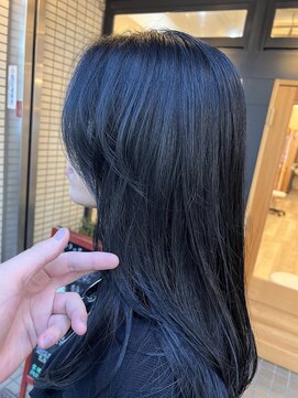ココロ ヘアーアンドスパ 目黒(cocoro hair&spa) ブルーブラック