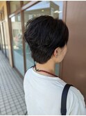 パーマ風ショート