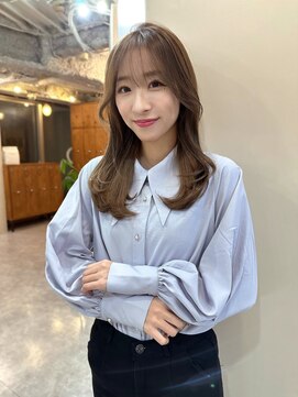 アリスバイアフロート 自由が丘(ALICe by AFLOAT) ヘーゼルベージュ￥レイヤーカット