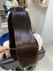 『髪質改善酸性ストレート』 30代女性　PRIMA新宿