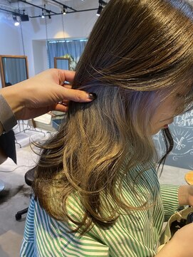 シーン 池袋(scene.) scene.【シーン】【池袋 西口徒歩3分】インナーグレージュ