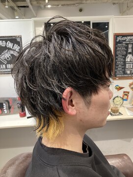 ディアマン(Diamant) マッシュウルフ#インナーカラー