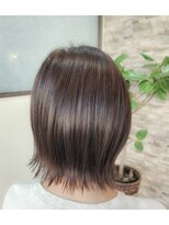 ブルーシャ(bleuchat)&nbsp;アッシュブラウン☆切りっぱなしボブ/外ハネボブ◎
