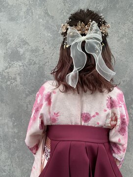 ネイロ 錦糸町(NeiRo) 着付ヘアセット早朝対応可能卒業式袴和装ヘアアレンジ成人式ヘア