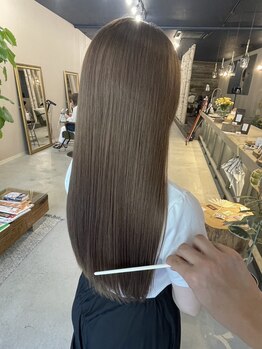 バーチ(BIRCH)の写真/カラー・パーマ施術時のダメージをさらに低減する薬剤を新導入☆今までにない艶感と指通りの良さ◎