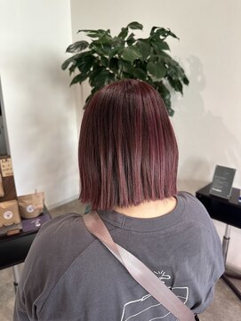 ビスポーク(BESPOKE) レッドブラウン/ラズベリーピンク/ワインレッド/ピンク系カラー