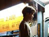 メンズカット＋カラー＋ナノバブル  （シャンプー・眉カット付）12,800～