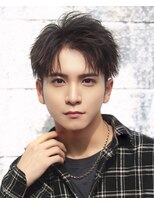 オーシャントーキョー 渋谷神南(OCEAN TOKYO) ツーブロック束感人気アップバング