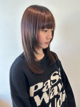 サラ ビューティー サイト 古賀店(SARA Beauty Sight) 顔周りレイヤー/レイヤー/髪質改善/縮毛矯正/10代20代30代