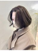 ハイライト×オリーブアッシュ