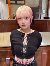 アシスタントのなるみです☆カラーモデル/ブリーチモデル/エクステモデル/名古屋/ Instagram→@7rmm__