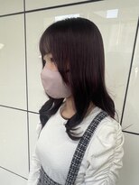 ヘアーアンドメイク ビス(HAIR&MAKE bis) メルティカラー/カシスカラー【西尾瑠華】