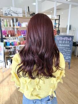 サラ 新宮店(SARA) ブリーチ無し/ピンクブラウン