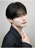 ニュアンスシースルーマッシュ　ダウンパーマ